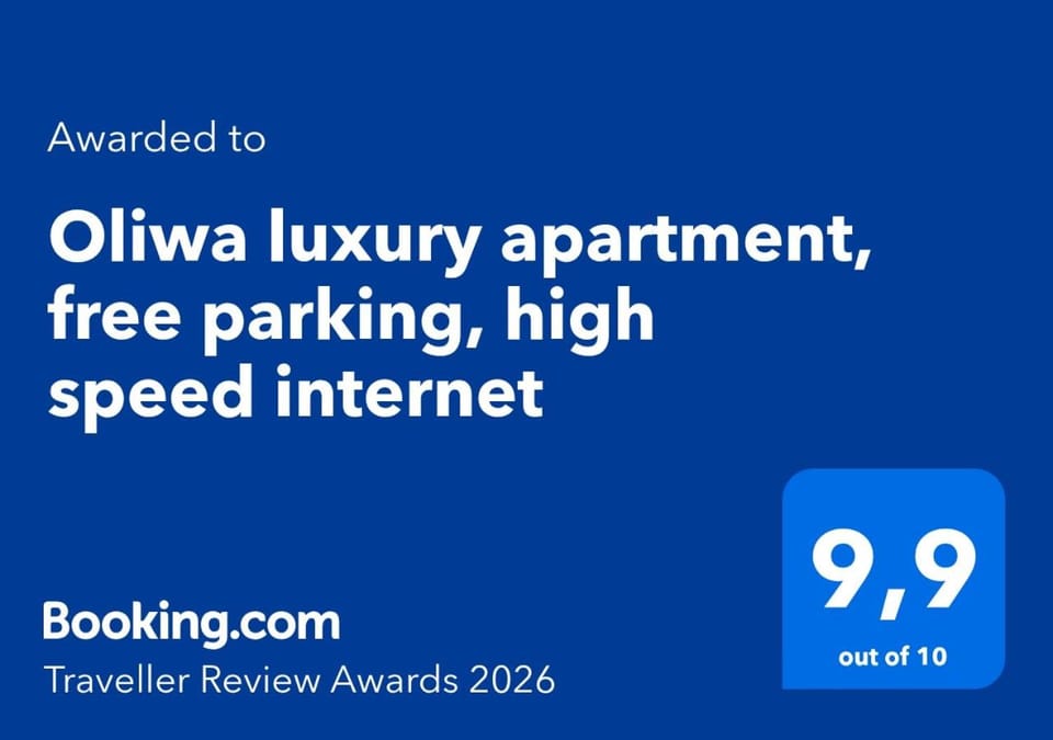 Oliwa luxury apartment, free parking, high speed internet Apartment in Gdansk
