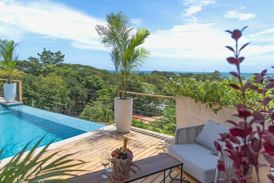 Blanko Mar Ocean view Villa in Santa Teresa Beach