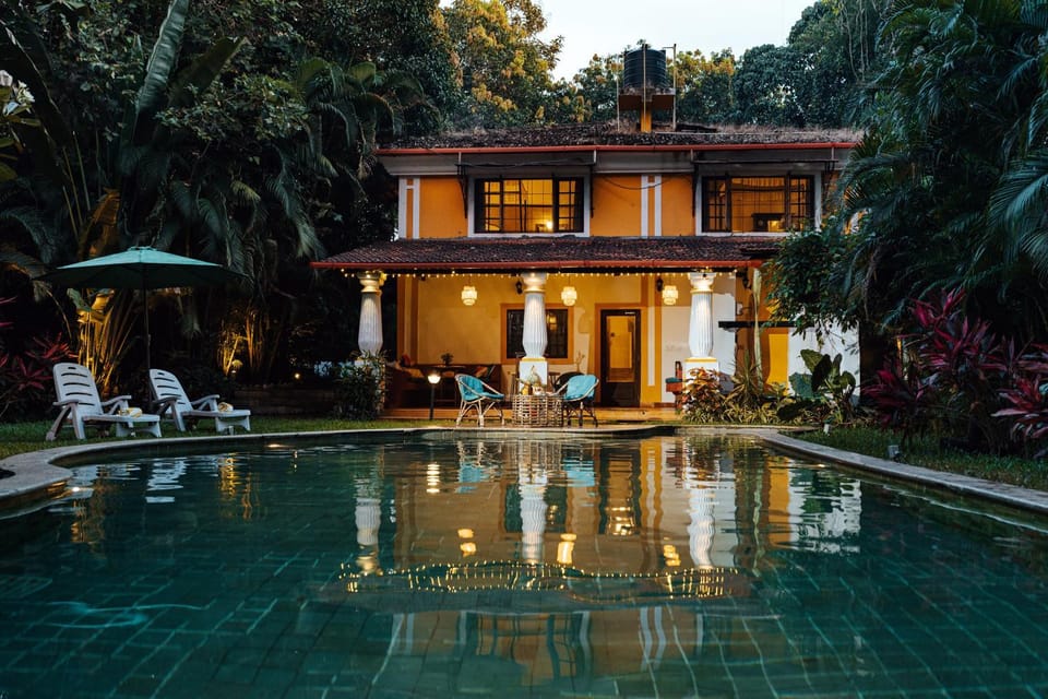 Island Pool Villa I Pvt Pool I Cook I Staff I WIFI Villa in Goa, India