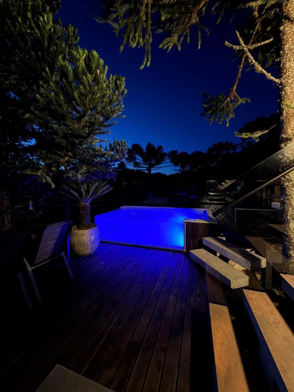 The Altitude Cabana 1373-Concrete Nature lodge in State of Santa Catarina