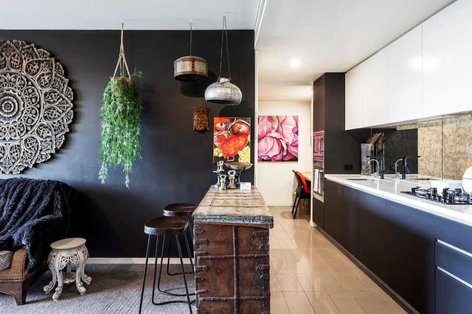 Balinese Charm meets Resort Living in Inner Sydney Apartment in Sydney