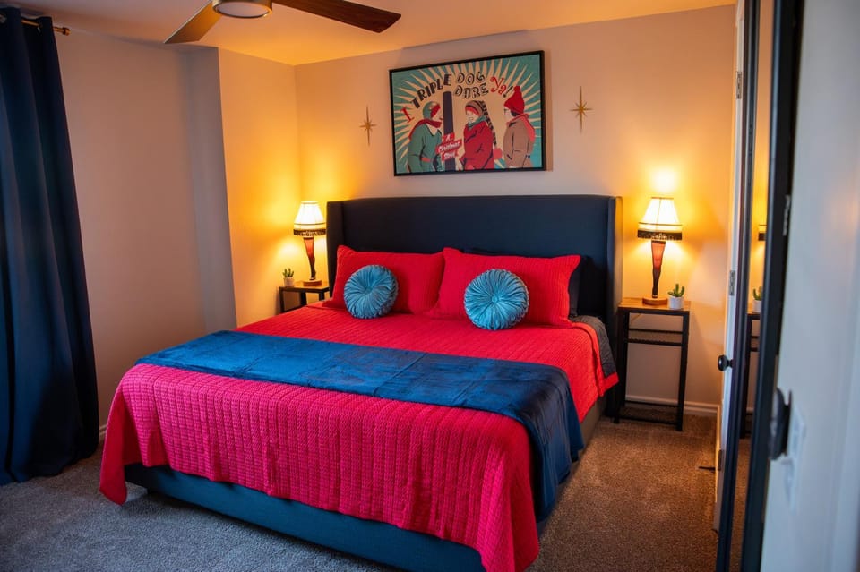 Bed, Bedroom