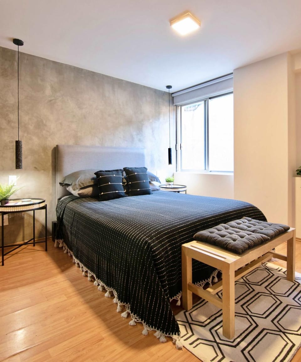 Bed, Photo of the whole room, Bedroom