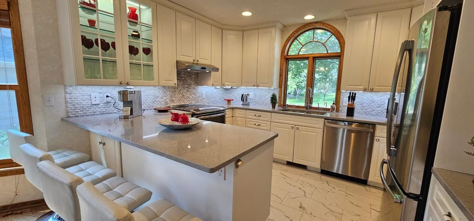 Coffee/tea facilities, Kitchen or kitchenette, dishwasher