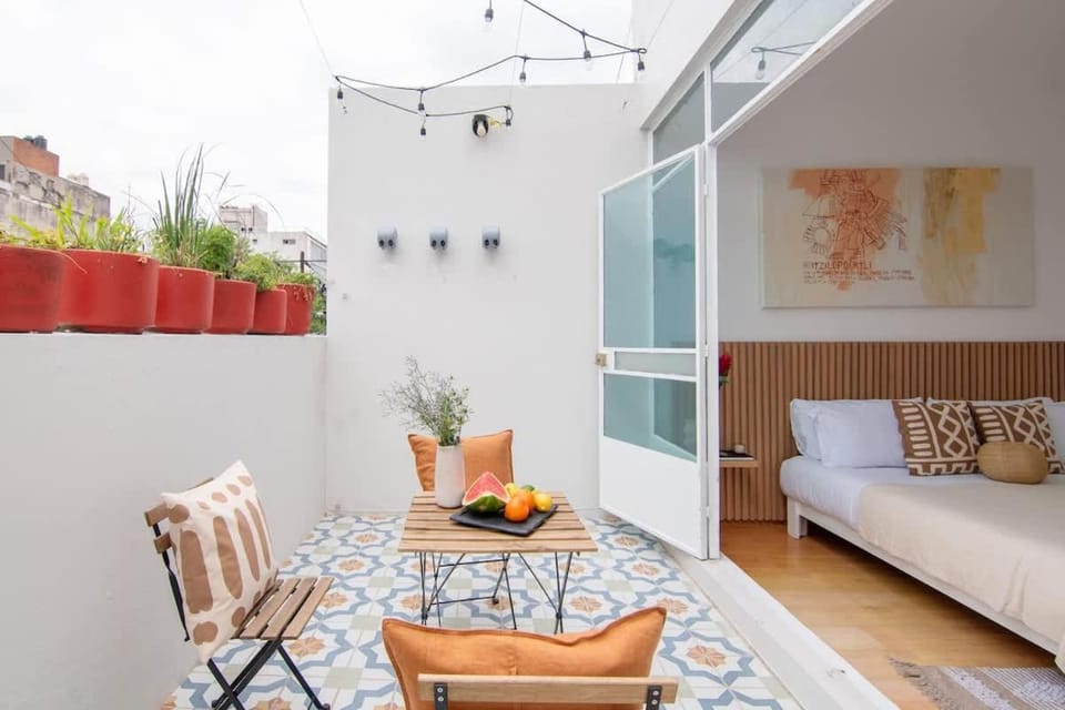 Fantastic House 6BR Patio & Terrace Roma Norte House in Mexico City