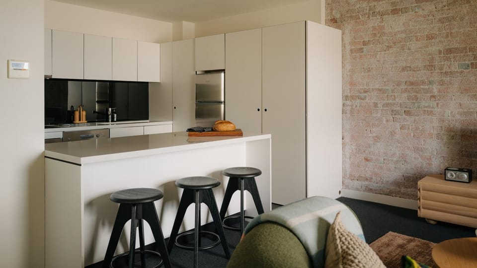 Gibson Mill Penthouse with private balcony - 301 Apartment in Hobart