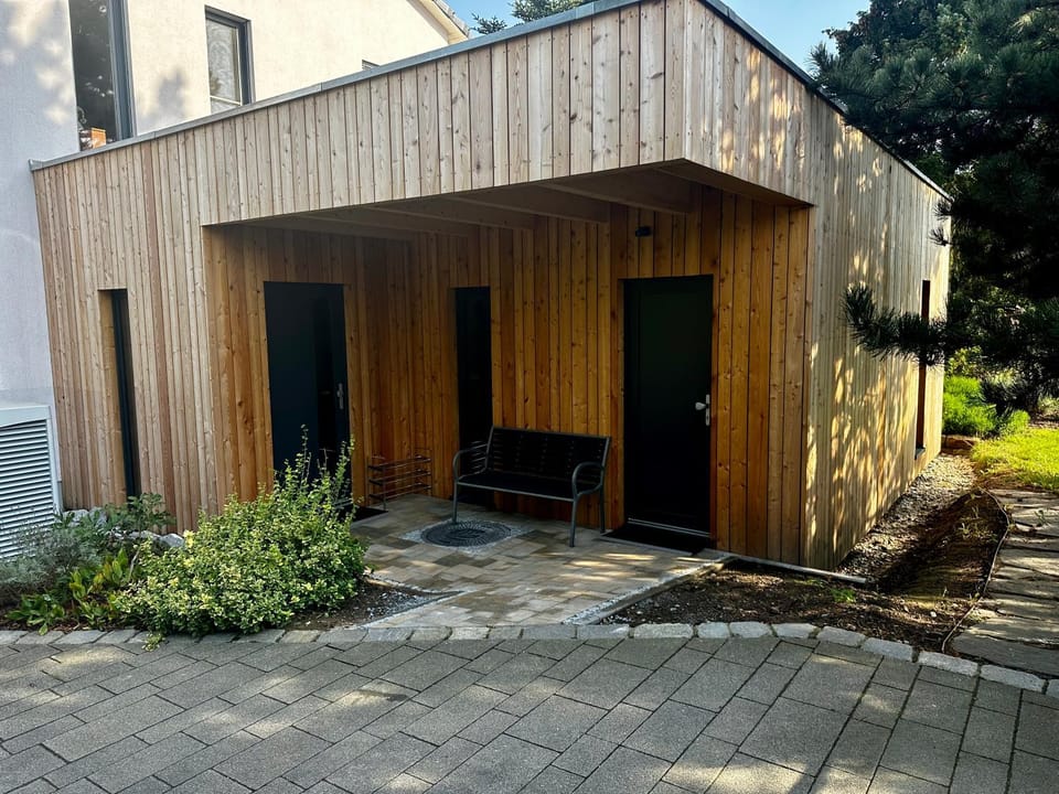 Property building, Garden