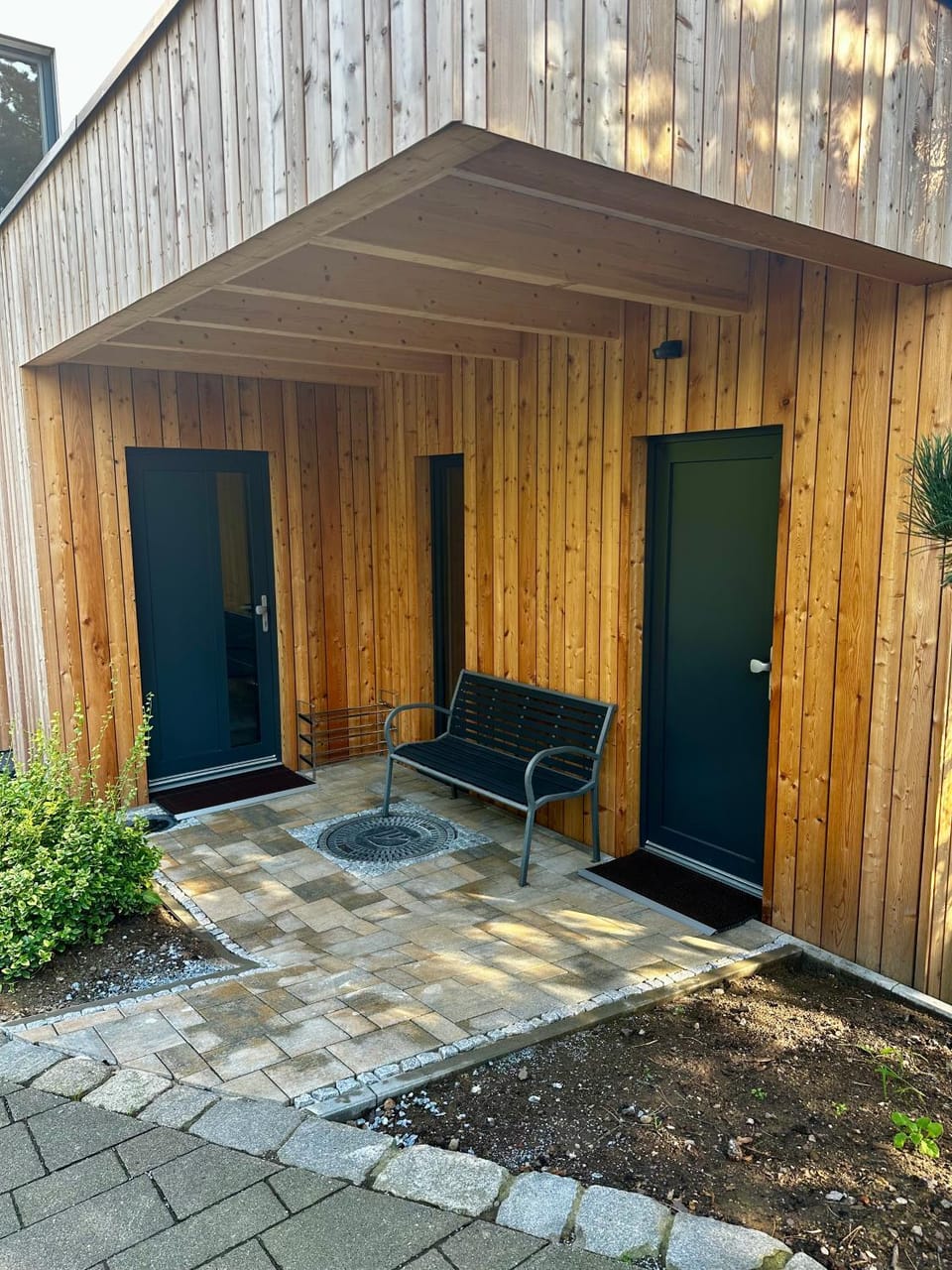 Property building, Patio