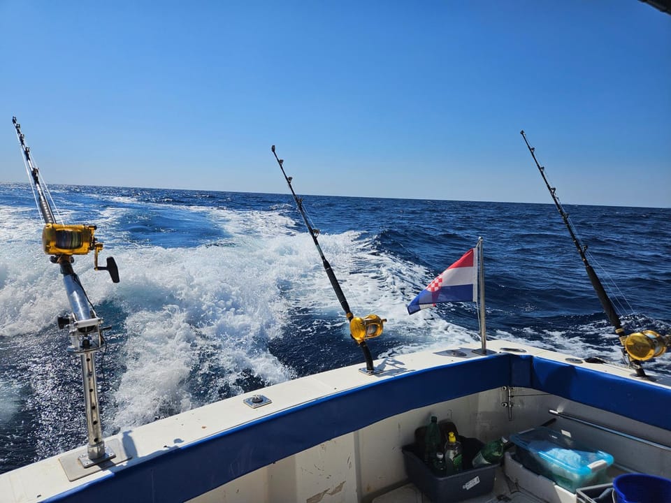 Fishing Chatrer -Big game-izleti brodom Docked boat in Šibenik-Knin County, Croatia
