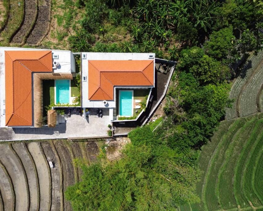 Svasti - 5 Min To Beach, Tranquil Riverside Sanctuary Villa in North Kuta
