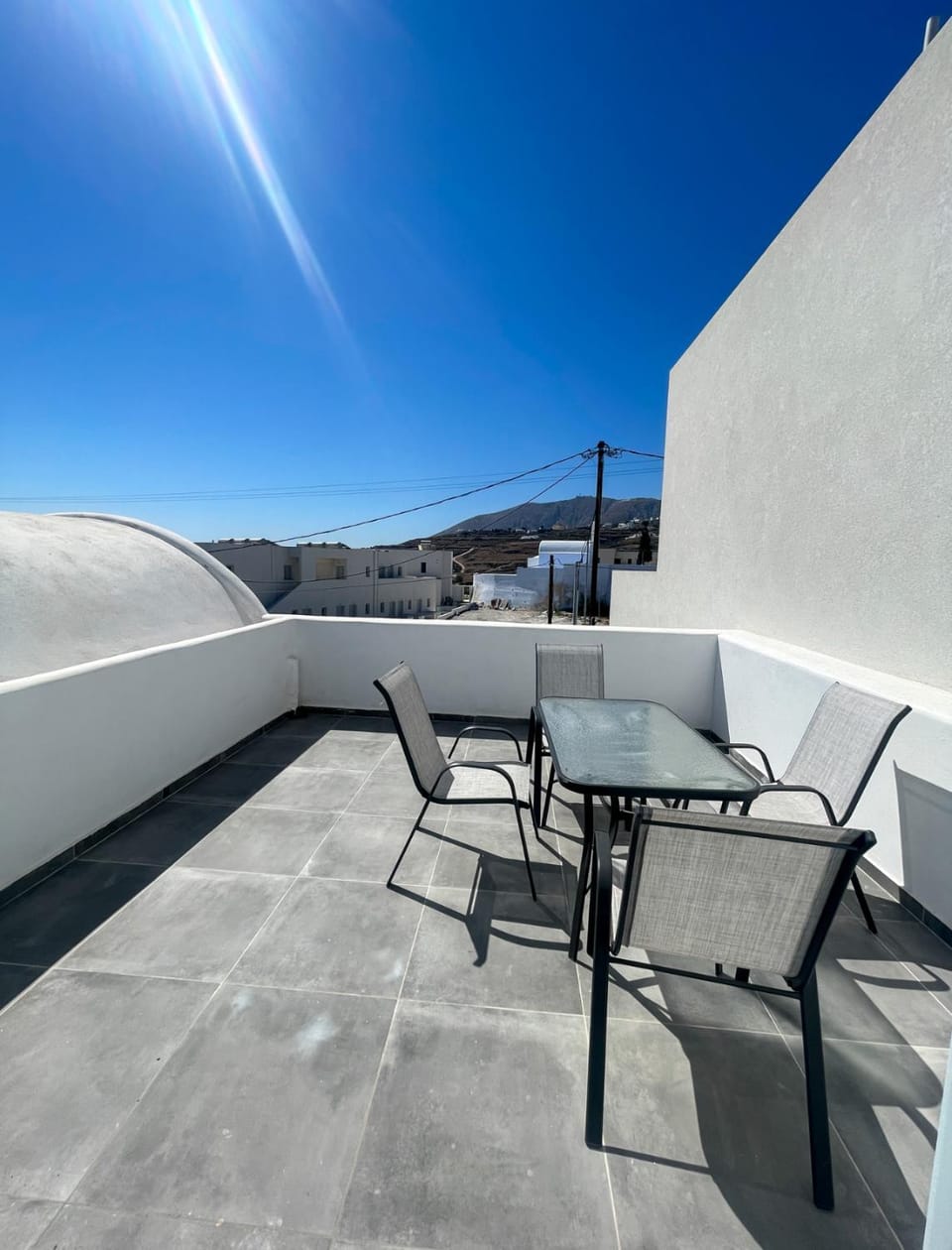 Patio, Day, Natural landscape, View (from property/room), Balcony/Terrace, Mountain view