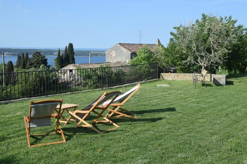 Patio, Landmark view, Sea view