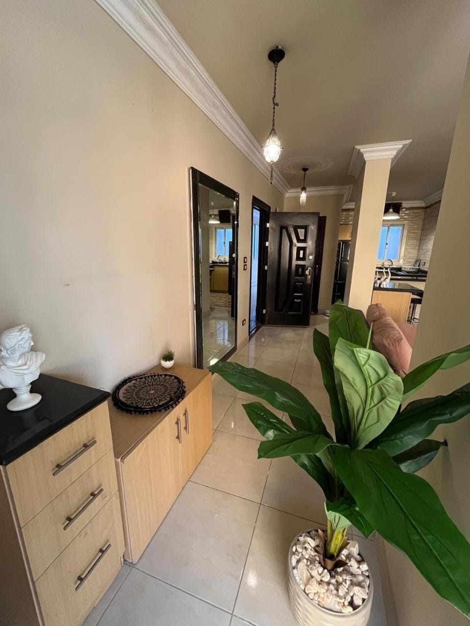 Zamalek big terrace 2BR Apartment in Cairo
