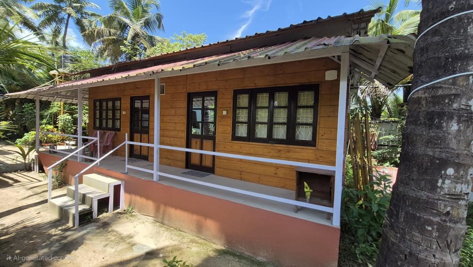 Property building, Day, Garden, Garden view