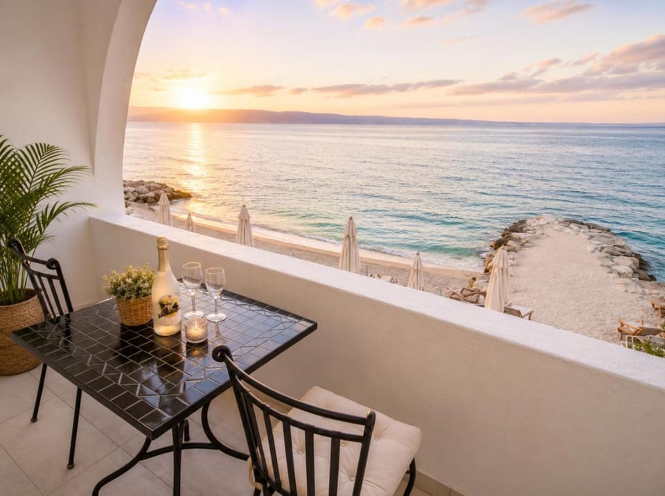 Villa Tamaris on the beach Apartment in Podstrana