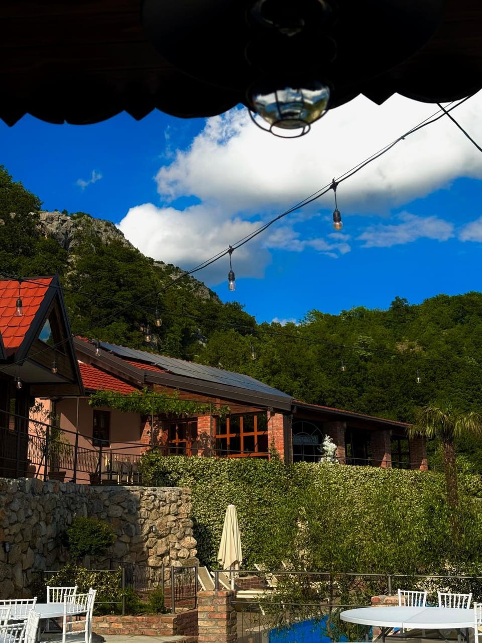 Property building, Natural landscape, Mountain view