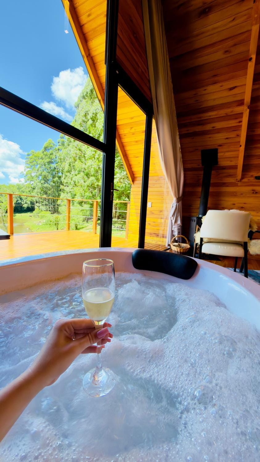 Day, Natural landscape, Hot Tub, Hot Tub, View (from property/room), Lake view, Area and facilities