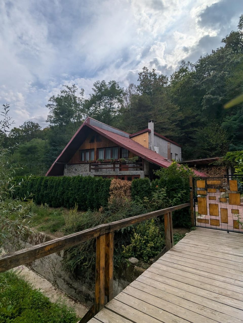 Property building, Garden