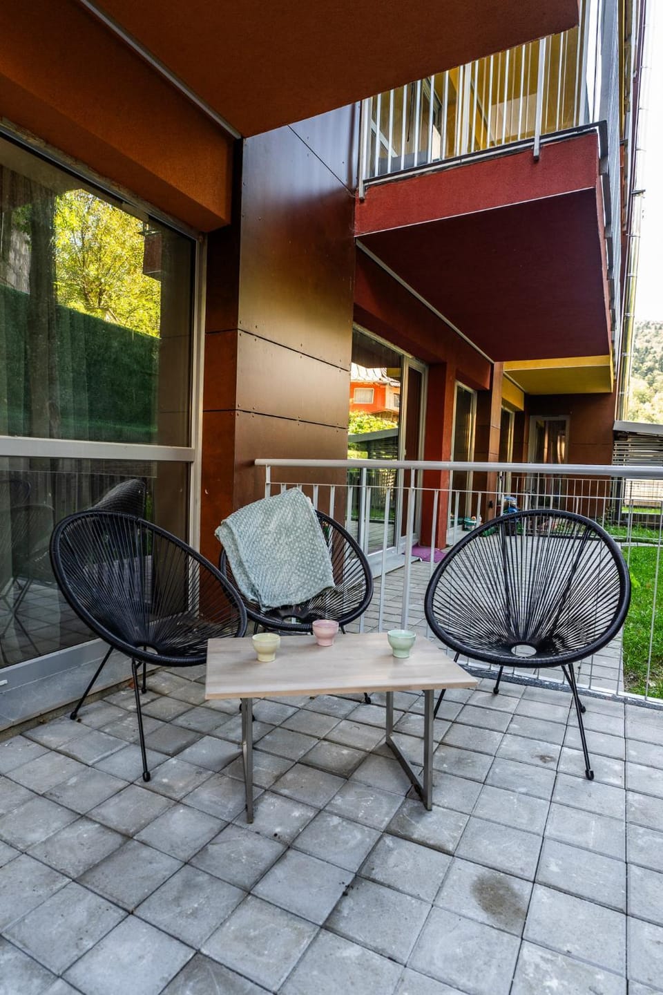 Patio, Garden, Seating area