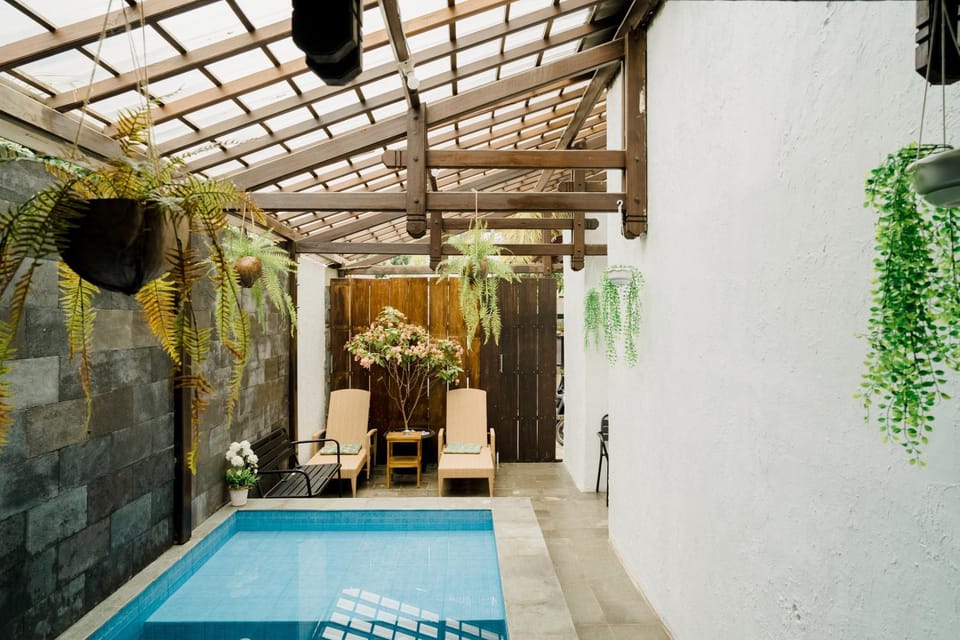 Patio, Seating area, Swimming pool
