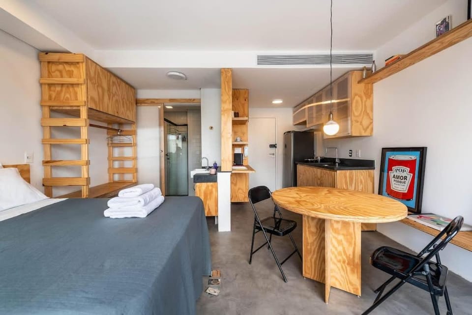 Studio with Amazing View in Pinheiros - PG714 House in Sao Paulo City