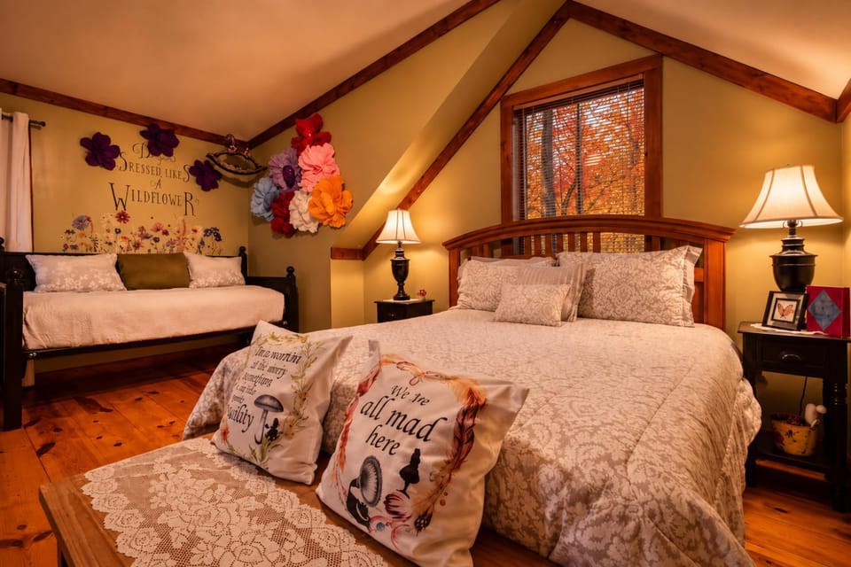 Bed, Bedroom