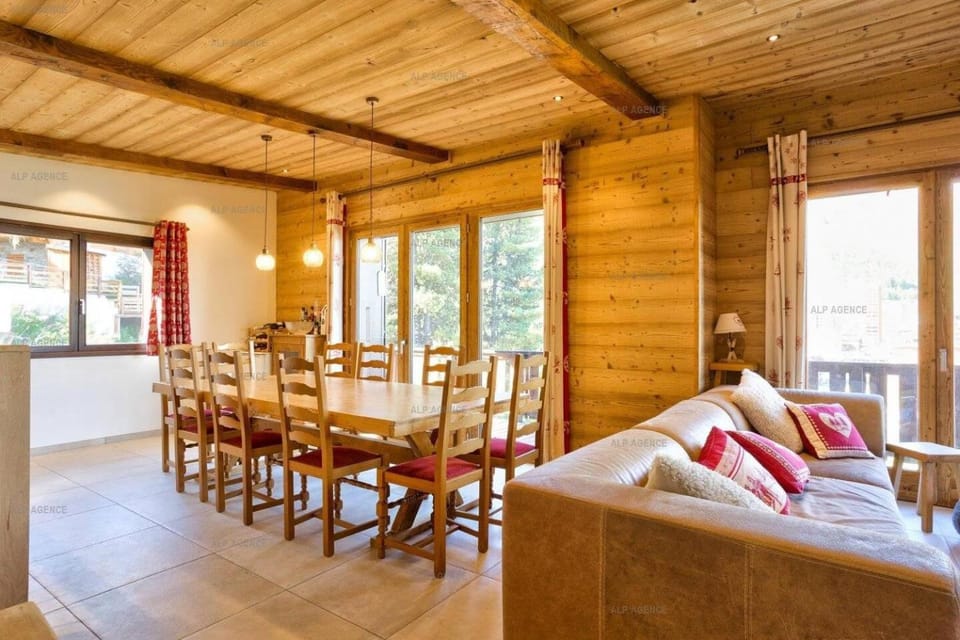 Chalet Le Chanousia - Chalet CHANOUSIA 12 pers - PLAGNE CENTRE - wifi - CTCHA MAE-3811 Chalet in Mâcot-la-Plagne