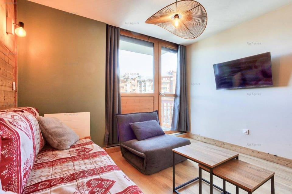 Résidence Les Hameaux Ii - Appartement 2 pièces + cabine 6 pers - LES HAMEAUX 2 - 211H2 - PLAGNE VILLAGES MAE-4851 Cabin in Mâcot-la-Plagne