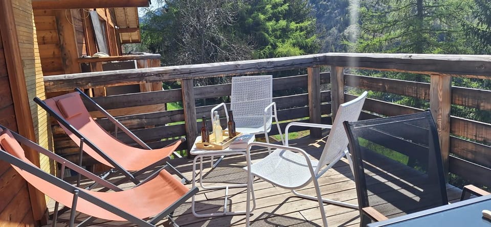 Chalet 10p sauna superbe vue Chalet in Huez