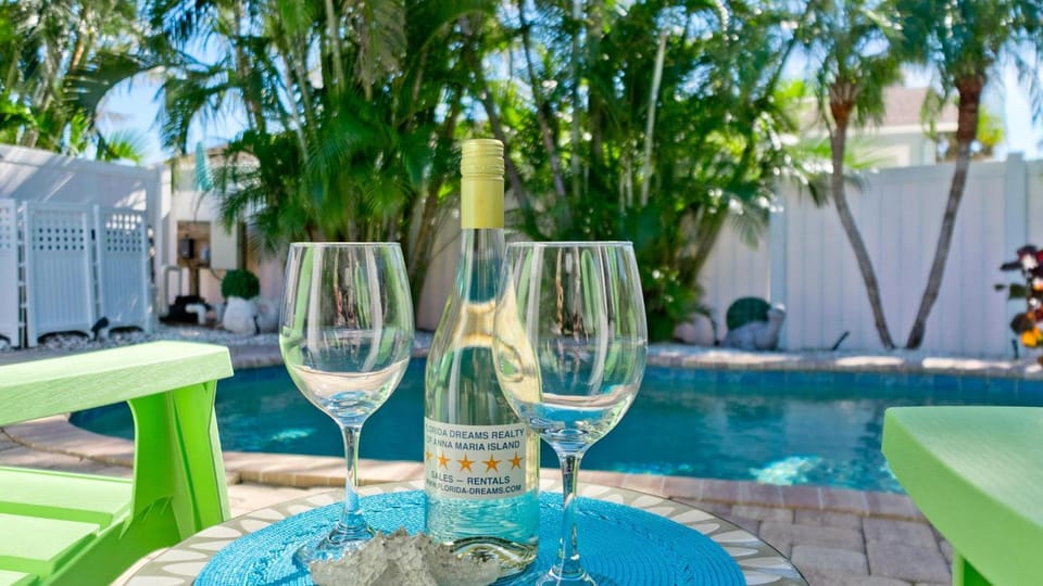 Private Pool, Pets & Beach Days Just Steps Away House in Holmes Beach