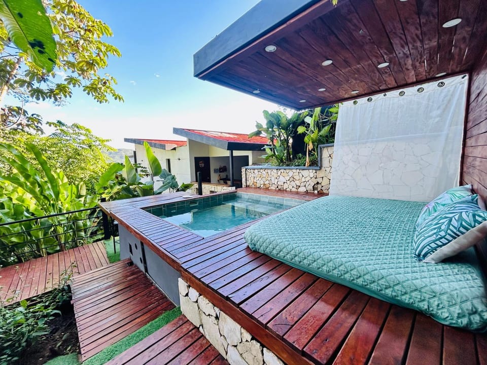 Day, Balcony/Terrace, Garden view, sunbed