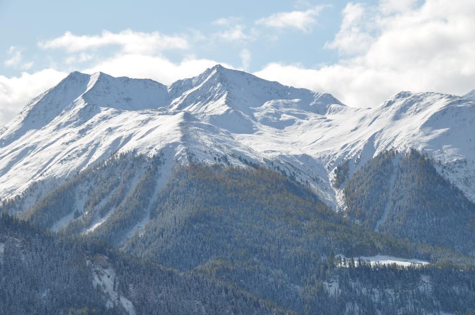 Winter, Mountain view