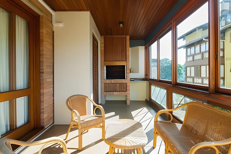 Centro, Varanda/Churrasq/Lareira Apartment in Gramado