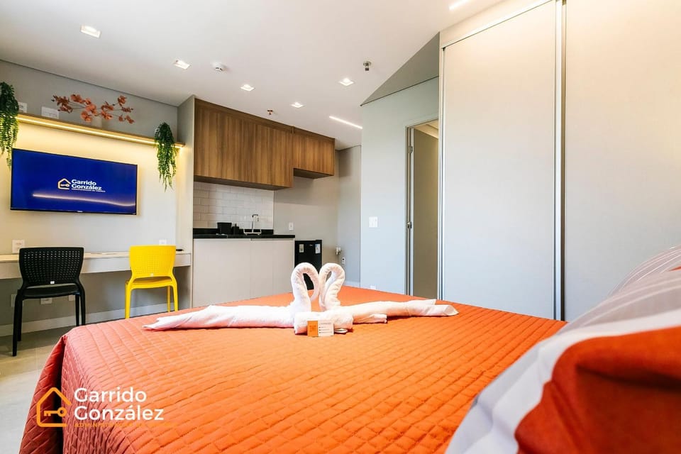 Studio Magnífico no Belenzinho - Metrô Belém Apartment in Sao Paulo City