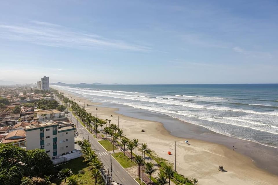 Apartamento frente para o mar 6 pessoas com estacionamento Apartment in State of São Paulo