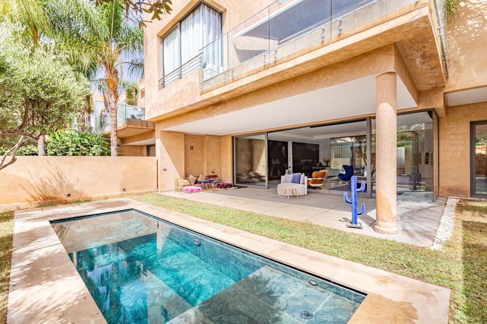 New! Appt de Luxe à Oliver Palm, Piscine Privé Apartment in Marrakesh