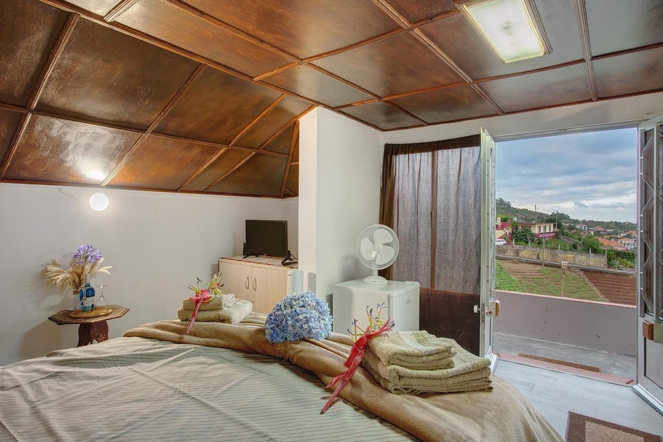 Property building, Living room, Bedroom