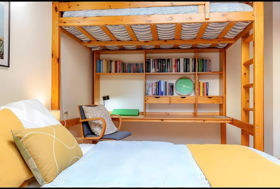 Living room, Bedroom