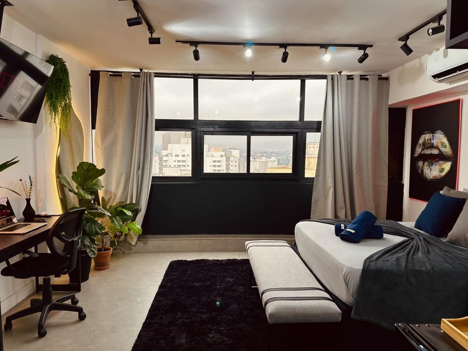 Lofts Sampa melhor vista de SP - SAMPA SKY Apartment in Sao Paulo City
