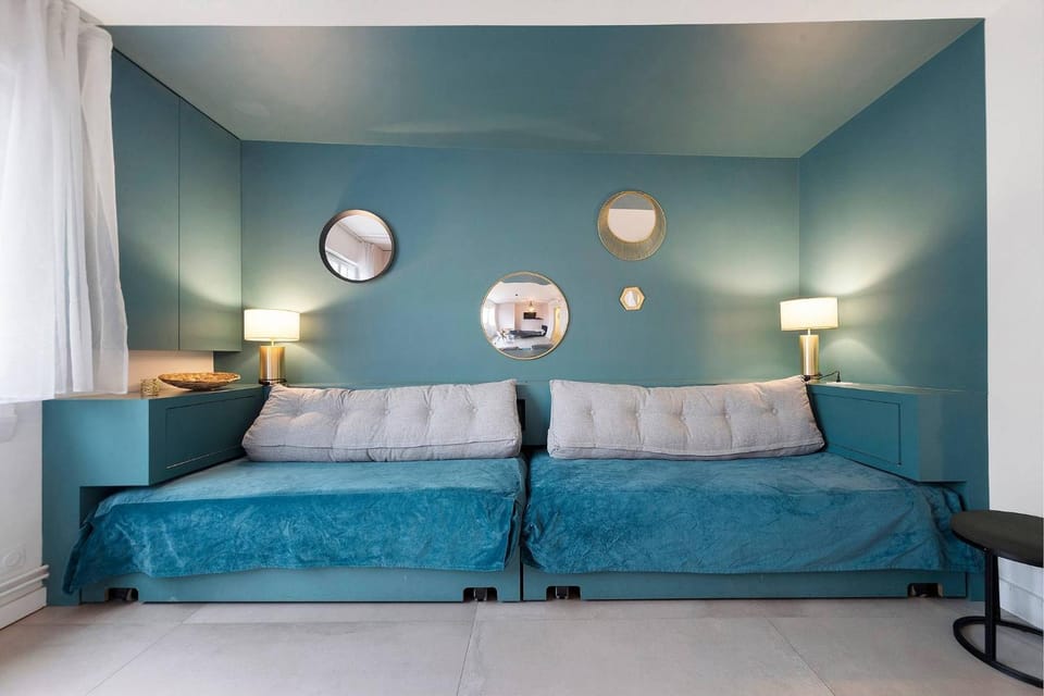 Living room, Bedroom
