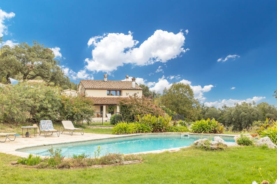 Property building, Living room, Swimming pool