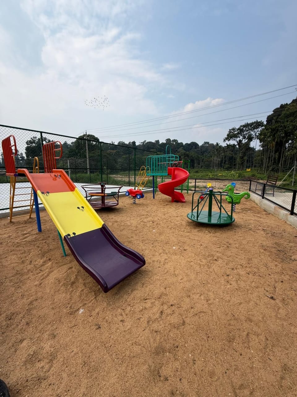 Natural landscape, Children play ground
