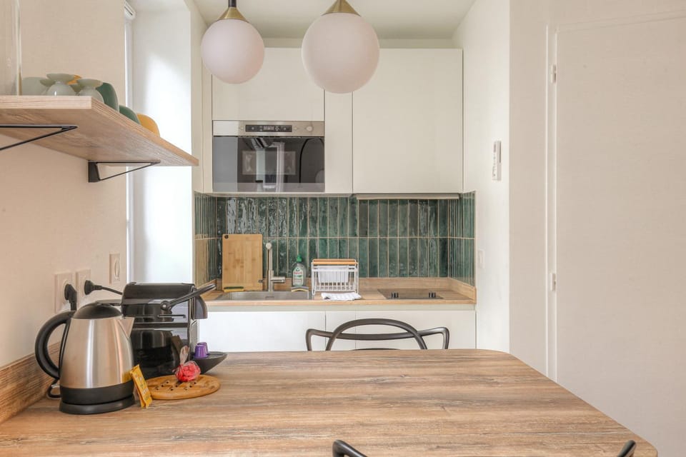 Joli studio climatisé avec terrasse - Lyon centre Apartment in Lyon