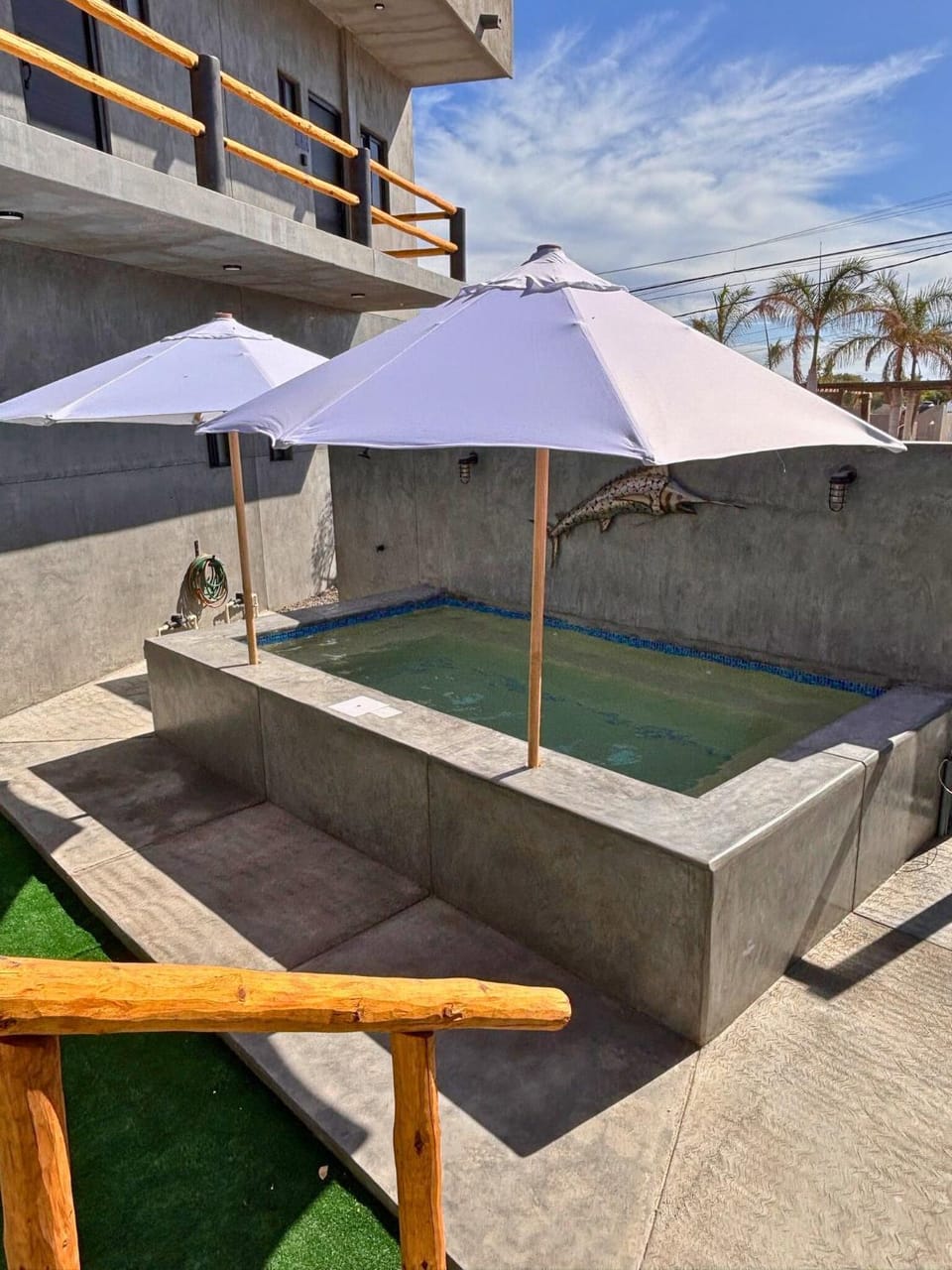 Patio, Pool view, Swimming pool