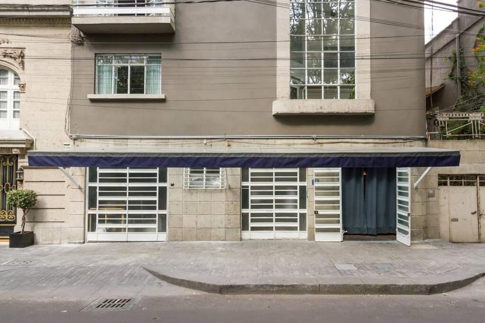 Deco House with Park View Rooftop Villa in Mexico City