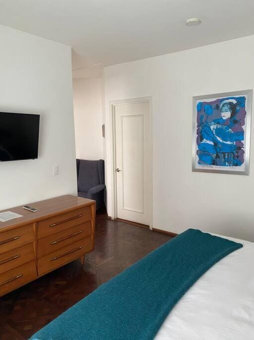 Deco House with Park View Rooftop Villa in Mexico City