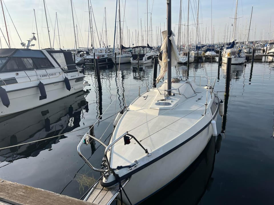 Unique Sailboat Stay in Helsingborg Harbor Docked boat in Skåne County