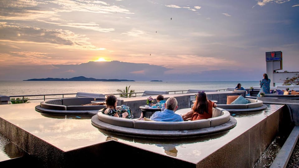 Sea view, Sunset