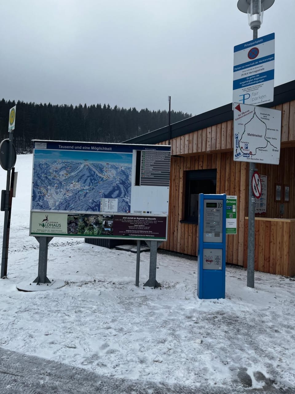 Day, Winter, Skiing