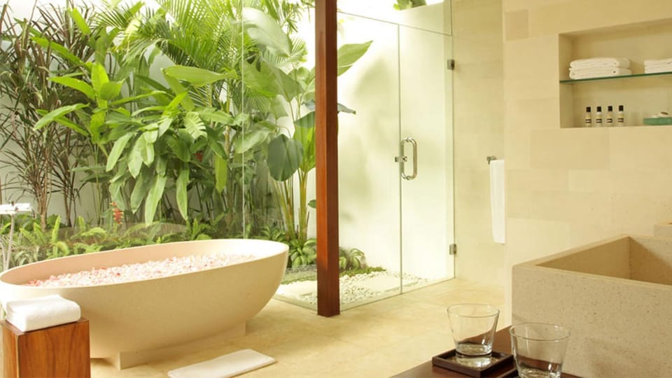Garden, Bathroom, Bath